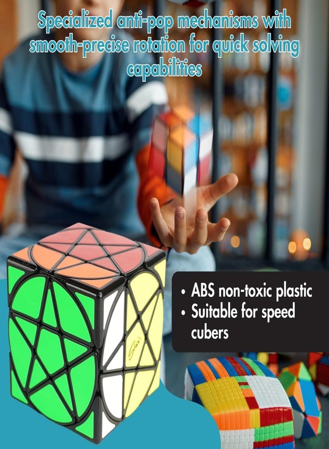 aCADZO Pentacle Cube Puzzle Black Matching Puzzle, Highly Complex Problem-Solving Toy - Image 2